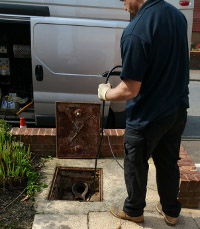 Drain clearance in Maidstone and Coxheath